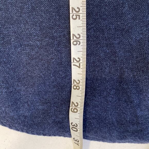 Chaps Blue Chambray Flannel Button Down Long Sleeve Men’s Shirt EUC Sz 2XLT - Picture 10 of 11